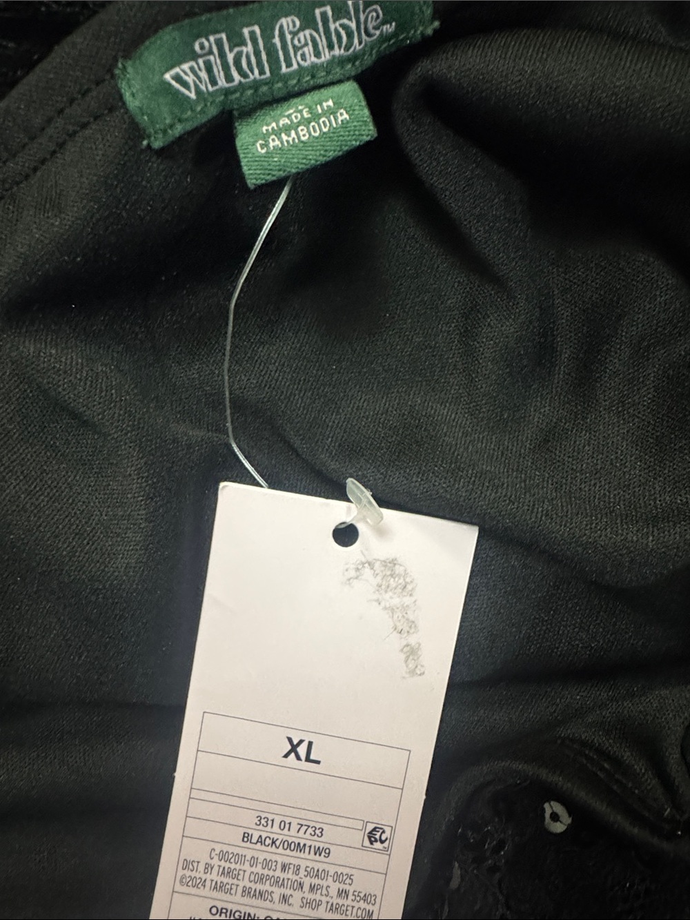 NWT Strapless seqince lace tube top XL - Picture 5 of 5